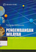 Pengembangan Wilayah Konsep Teori